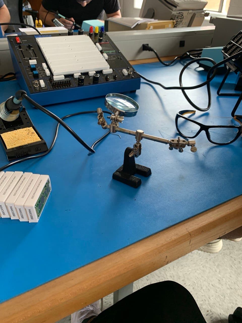 Hardware lab soldering station