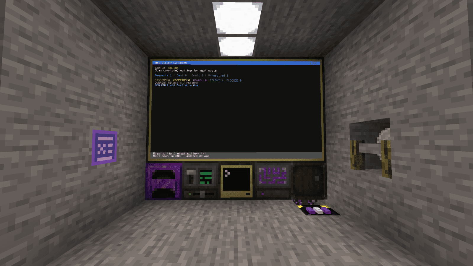 AE2 ↔ MineColonies Integrator