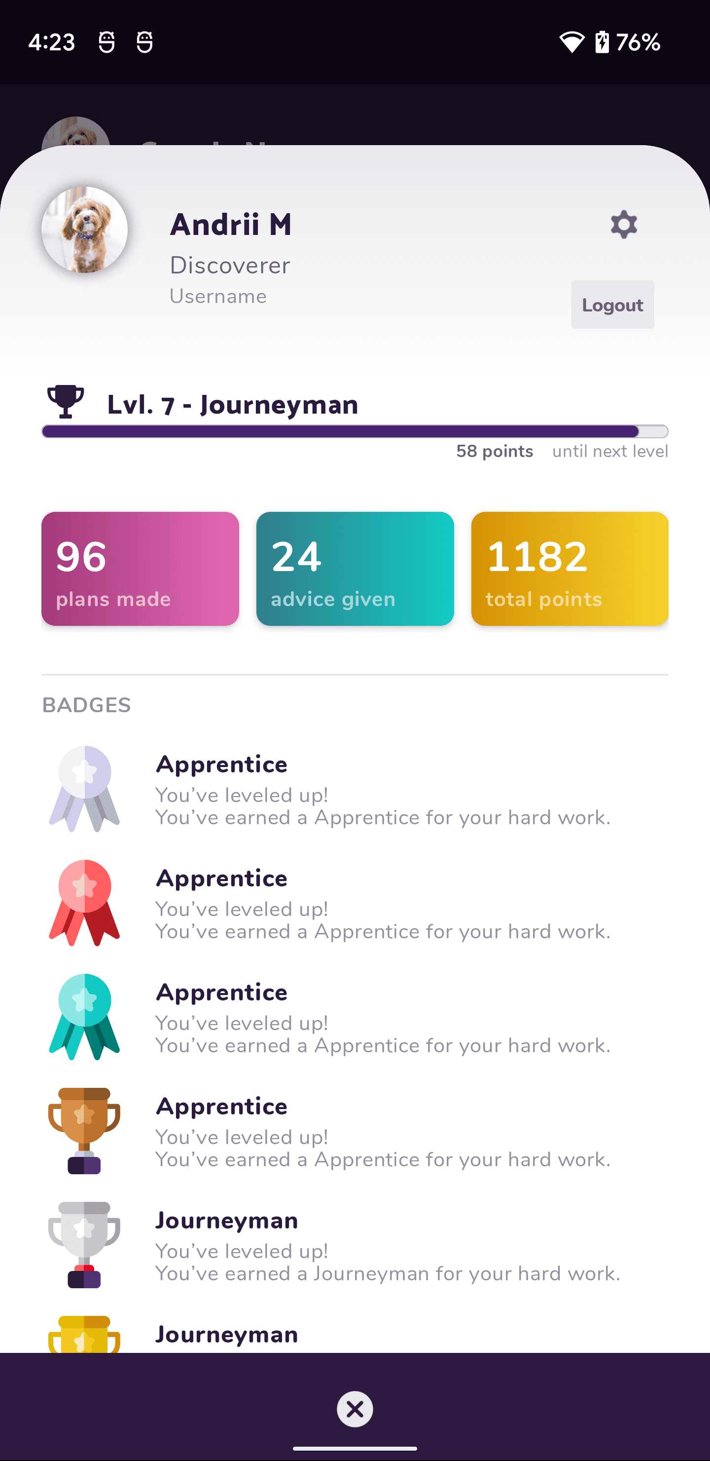 Interactive ranking system