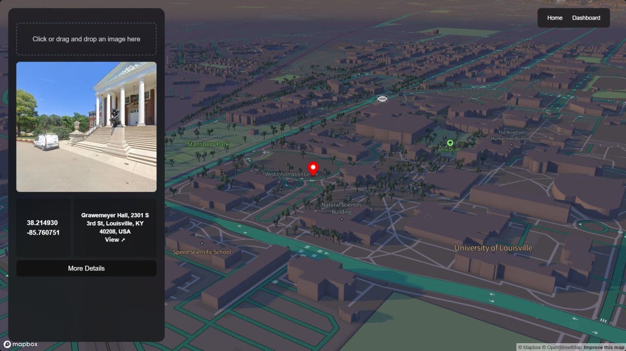 Mapbox prediction overlay